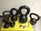 Dumbbell cake