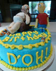 The Simpsons cake