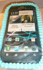 Cell phone cake