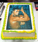 Photo cake Jean Claude Van Damme